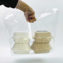투명 PE 비닐쇼핑백 (대)